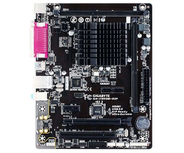Placa Mãe Gigabyte GAJ1800MD3P, Intel Celeron J1800 Dual Core 2.41