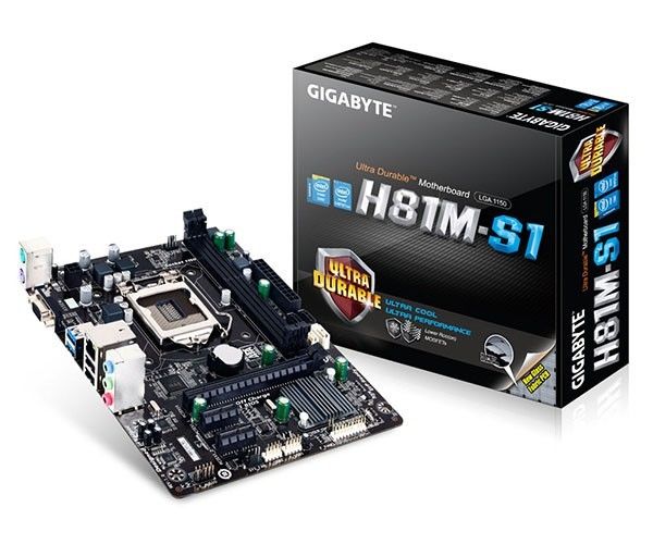 Placa Mãe Gigabyte GAH81MS1, Intel LGA 1150 Chipset Intel H81 Pichau