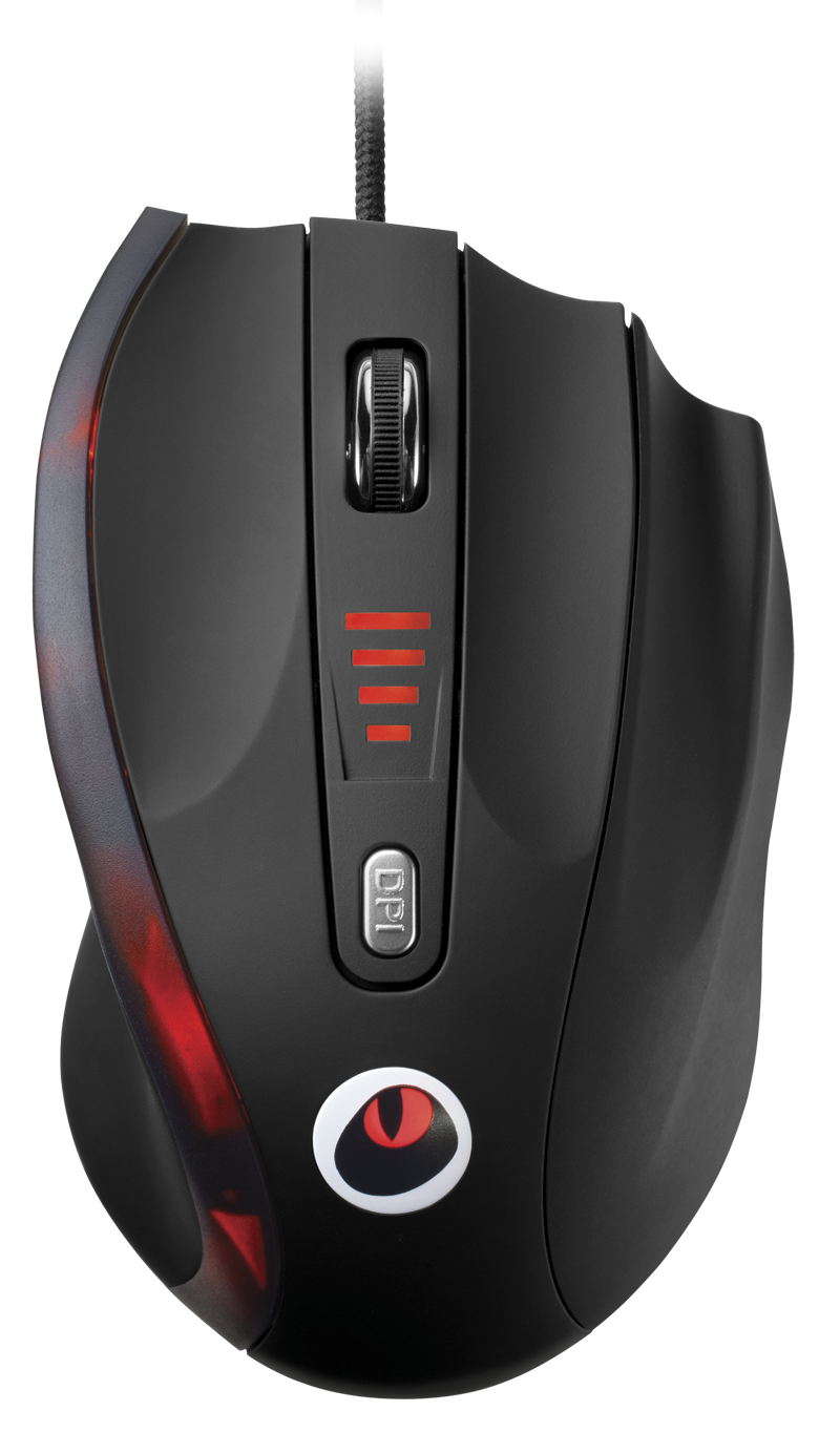 Mouse Corsair Raptor M4 6000Dpi USB, Black/Red, CH9000036NA Pichau