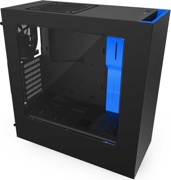 Nzxt S340 Black Blue _ Nzxt S340 Elite Vr 価格 – DBLUK