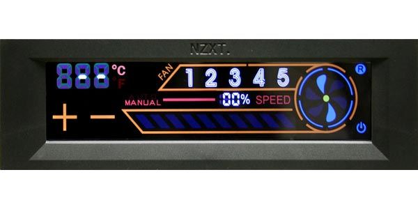 Controlador de Fan NZXT Sentry 2 TouchScreen | Pichau