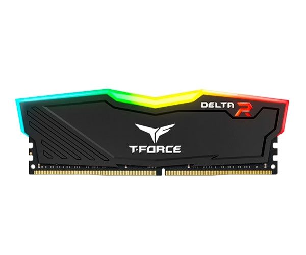 Memoria Team Group T Force Delta 8GB 1x8 2400MHz DDR4 Preta RGB 