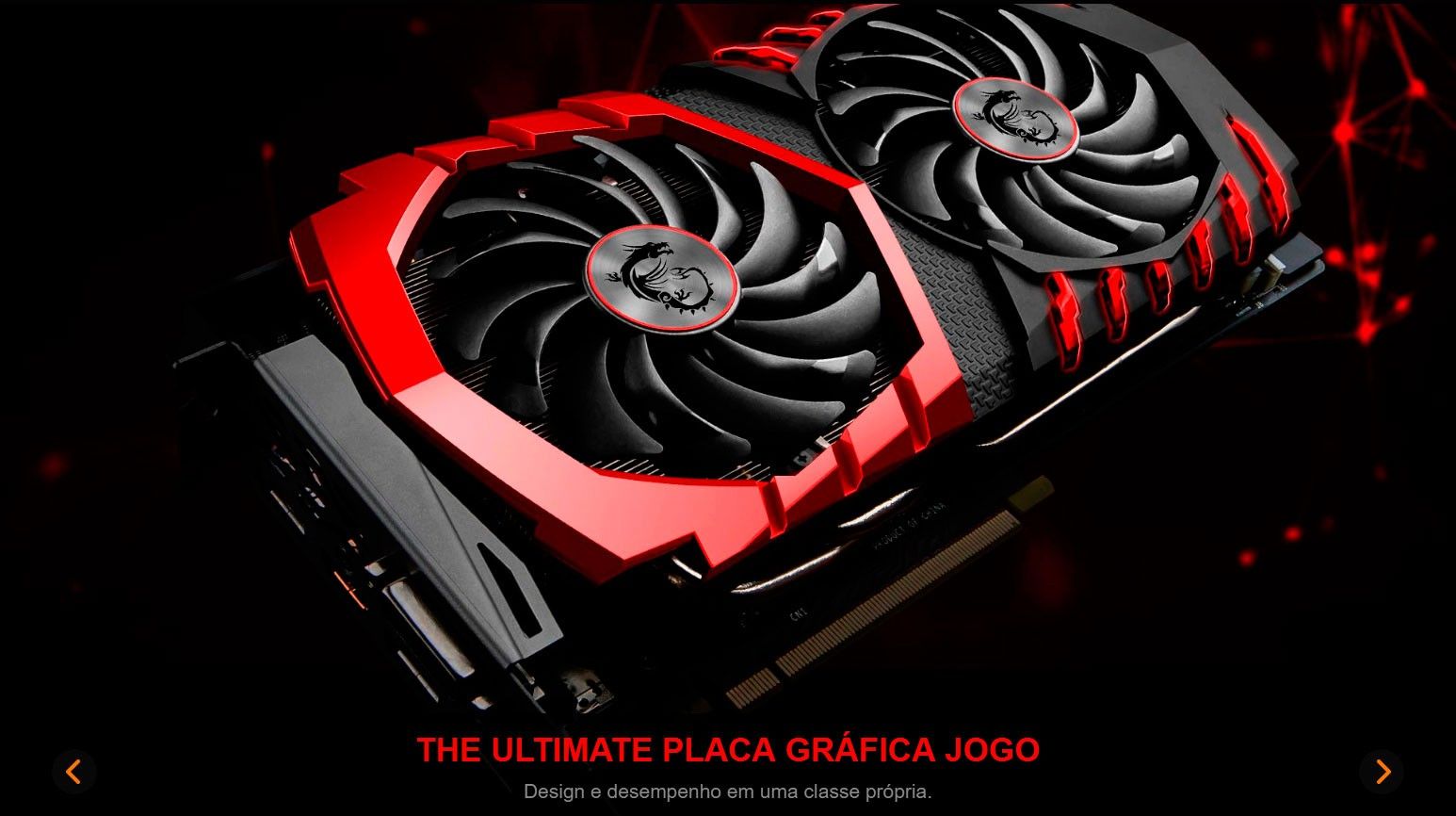 Placa de Vídeo MSI Geforce GTX 1080 GAMING X 8G GDDR5X 256Bit Pichau